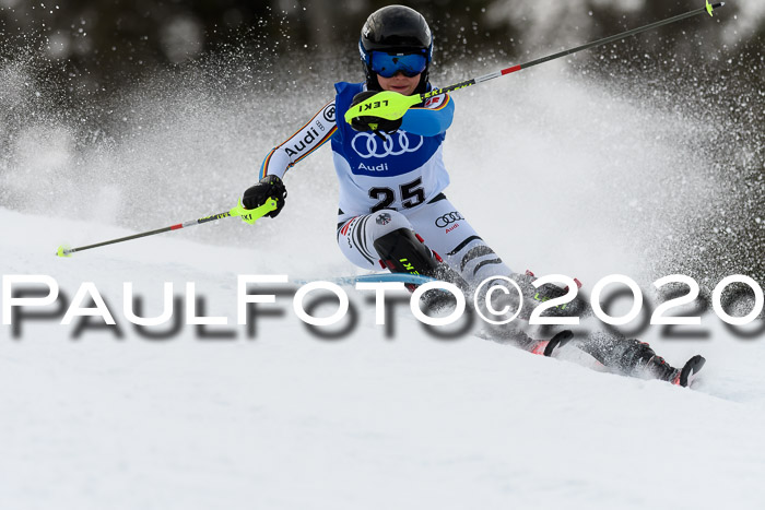 Bayerische Schülermeisterschaft Alpin Slalom 26.01.2020