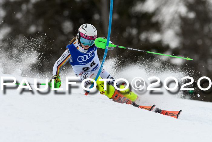 Bayerische Schülermeisterschaft Alpin Slalom 26.01.2020