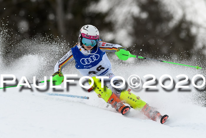 Bayerische Schülermeisterschaft Alpin Slalom 26.01.2020