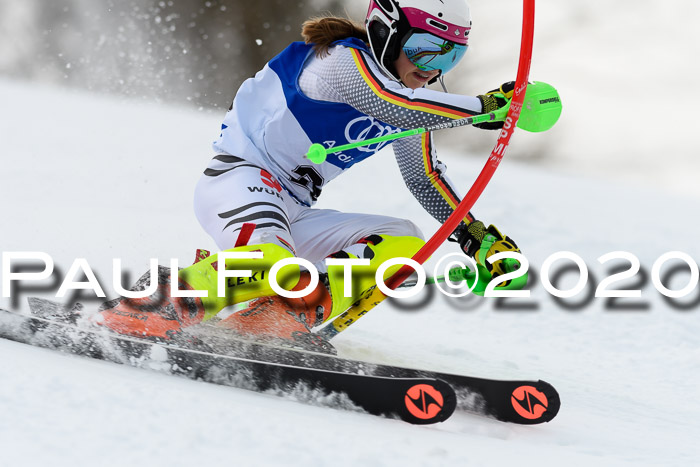 Bayerische Schülermeisterschaft Alpin Slalom 26.01.2020