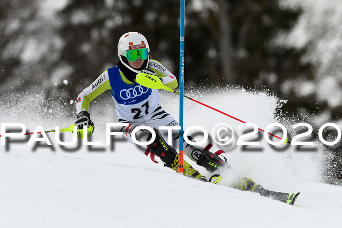 Bayerische Schülermeisterschaft Alpin Slalom 26.01.2020