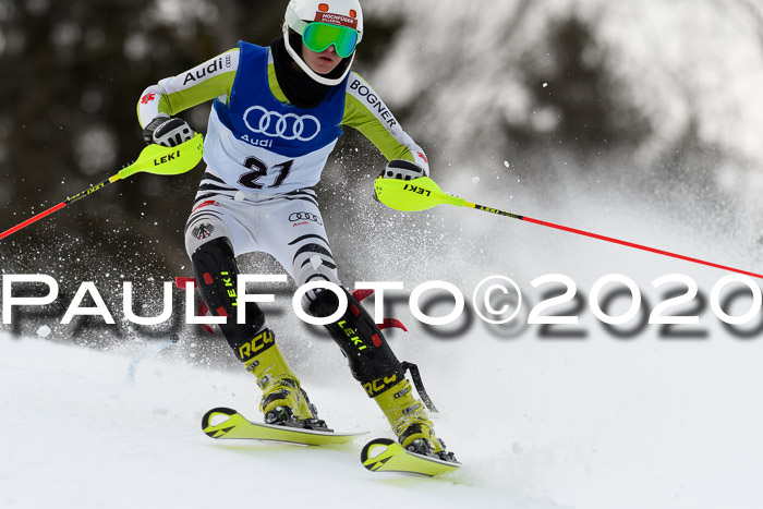 Bayerische Schülermeisterschaft Alpin Slalom 26.01.2020
