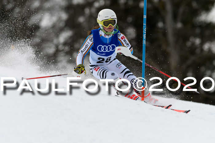 Bayerische Schülermeisterschaft Alpin Slalom 26.01.2020