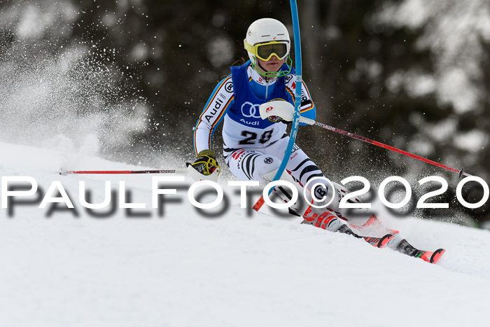 Bayerische Schülermeisterschaft Alpin Slalom 26.01.2020