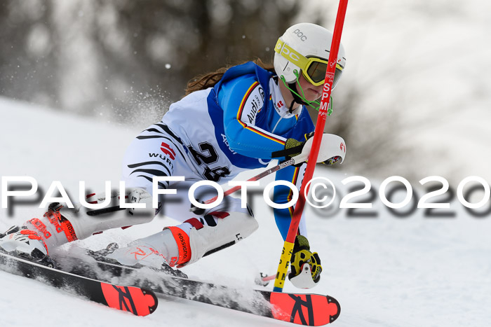 Bayerische Schülermeisterschaft Alpin Slalom 26.01.2020