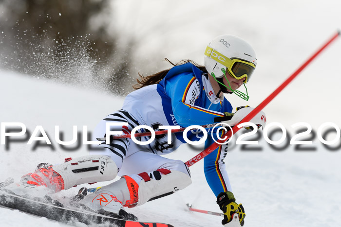 Bayerische Schülermeisterschaft Alpin Slalom 26.01.2020