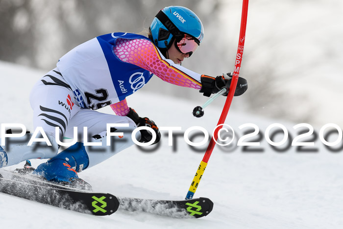 Bayerische Schülermeisterschaft Alpin Slalom 26.01.2020