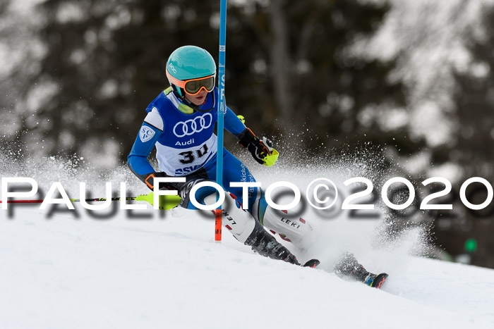 Bayerische Schülermeisterschaft Alpin Slalom 26.01.2020