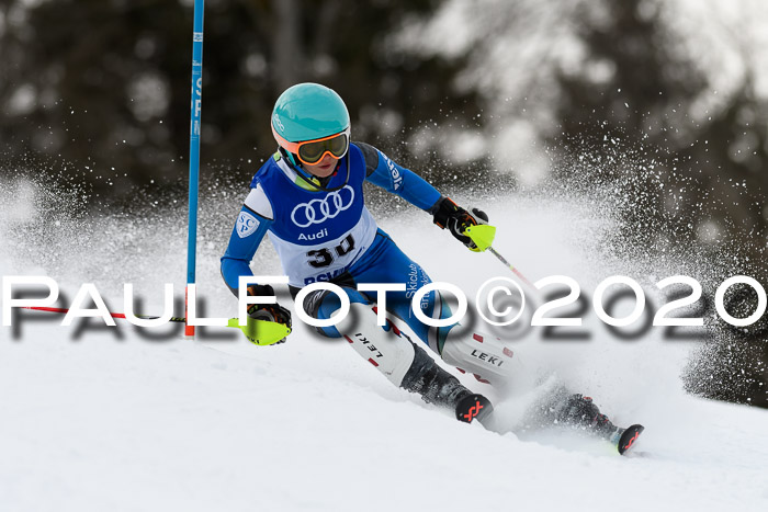 Bayerische Schülermeisterschaft Alpin Slalom 26.01.2020