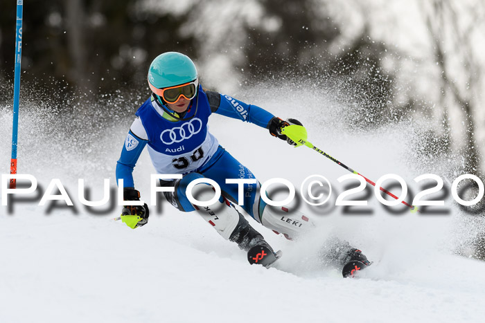 Bayerische Schülermeisterschaft Alpin Slalom 26.01.2020