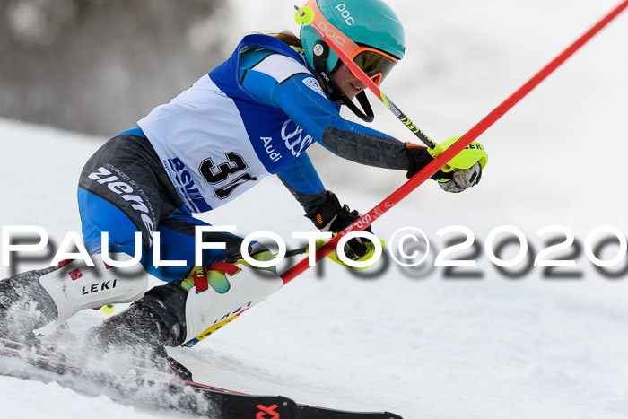 Bayerische Schülermeisterschaft Alpin Slalom 26.01.2020