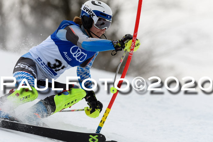 Bayerische Schülermeisterschaft Alpin Slalom 26.01.2020