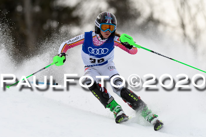 Bayerische Schülermeisterschaft Alpin Slalom 26.01.2020