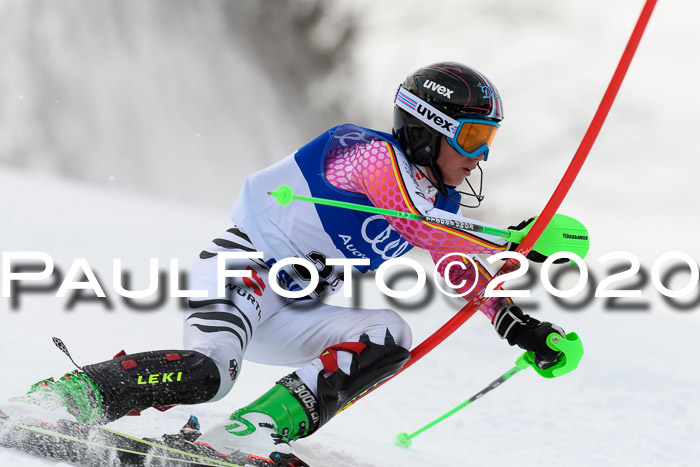 Bayerische Schülermeisterschaft Alpin Slalom 26.01.2020