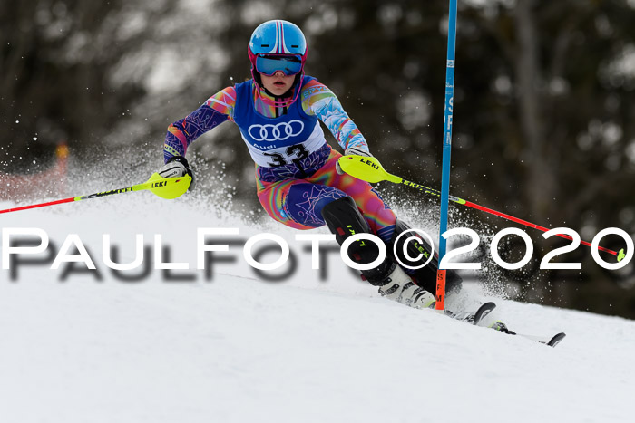 Bayerische Schülermeisterschaft Alpin Slalom 26.01.2020