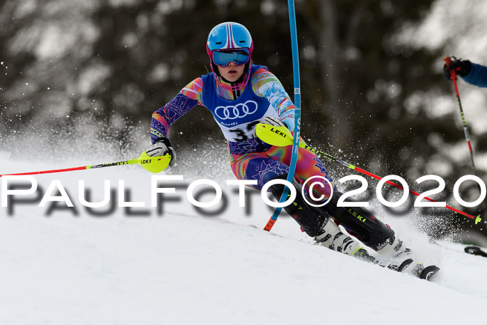 Bayerische Schülermeisterschaft Alpin Slalom 26.01.2020