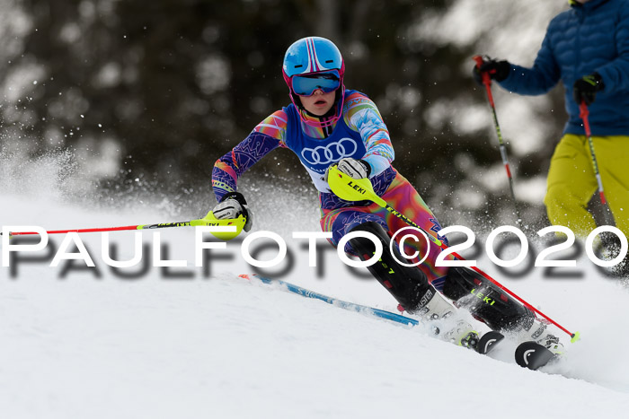 Bayerische Schülermeisterschaft Alpin Slalom 26.01.2020