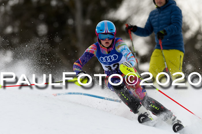 Bayerische Schülermeisterschaft Alpin Slalom 26.01.2020