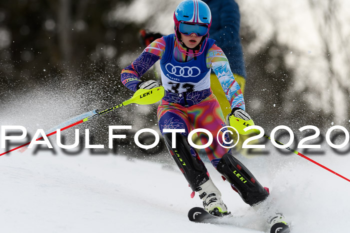 Bayerische Schülermeisterschaft Alpin Slalom 26.01.2020