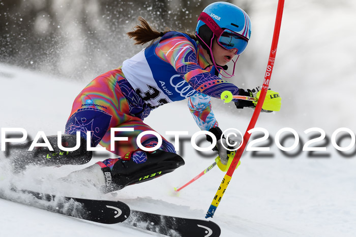 Bayerische Schülermeisterschaft Alpin Slalom 26.01.2020