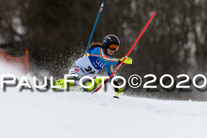 Bayerische Schülermeisterschaft Alpin Slalom 26.01.2020