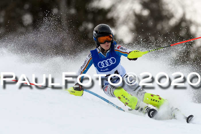 Bayerische Schülermeisterschaft Alpin Slalom 26.01.2020