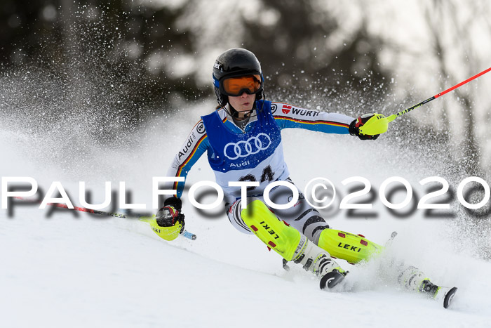 Bayerische Schülermeisterschaft Alpin Slalom 26.01.2020