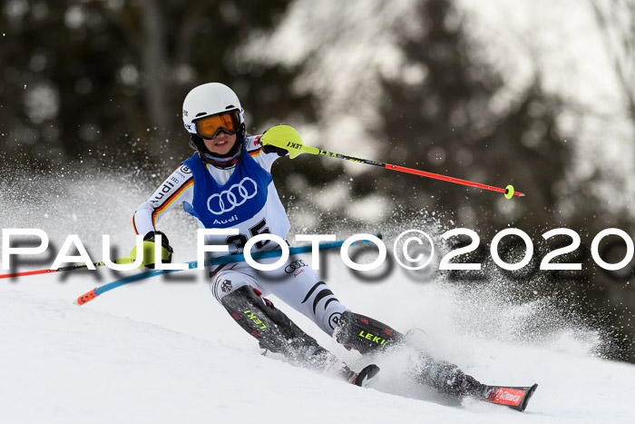 Bayerische Schülermeisterschaft Alpin Slalom 26.01.2020