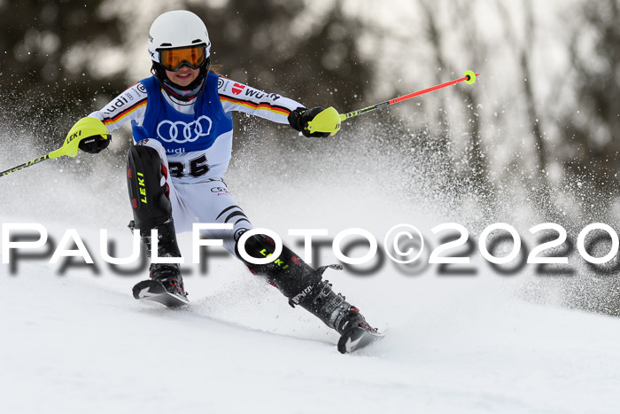 Bayerische Schülermeisterschaft Alpin Slalom 26.01.2020