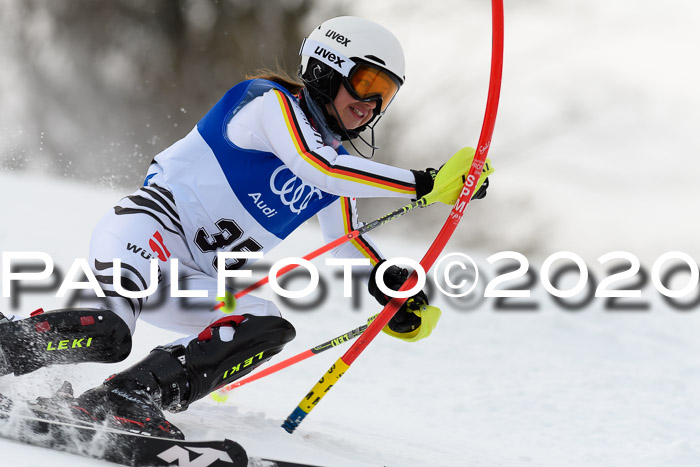 Bayerische Schülermeisterschaft Alpin Slalom 26.01.2020