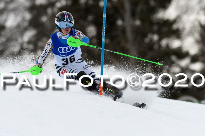 Bayerische Schülermeisterschaft Alpin Slalom 26.01.2020