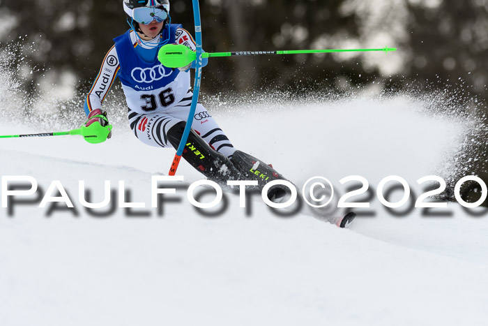 Bayerische Schülermeisterschaft Alpin Slalom 26.01.2020