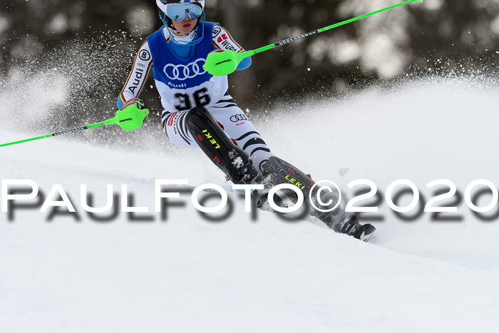 Bayerische Schülermeisterschaft Alpin Slalom 26.01.2020