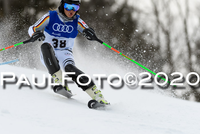 Bayerische Schülermeisterschaft Alpin Slalom 26.01.2020