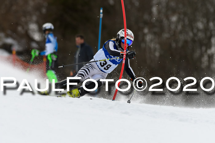 Bayerische Schülermeisterschaft Alpin Slalom 26.01.2020