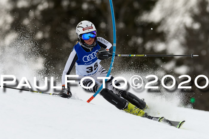 Bayerische Schülermeisterschaft Alpin Slalom 26.01.2020