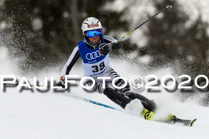 Bayerische Schülermeisterschaft Alpin Slalom 26.01.2020