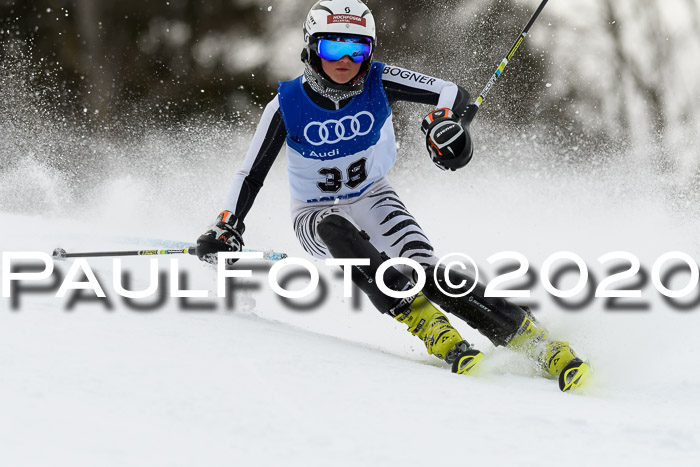 Bayerische Schülermeisterschaft Alpin Slalom 26.01.2020