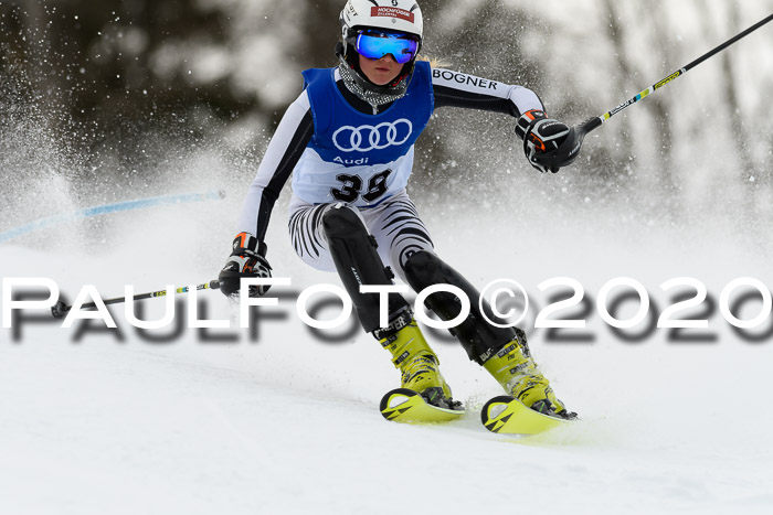 Bayerische Schülermeisterschaft Alpin Slalom 26.01.2020