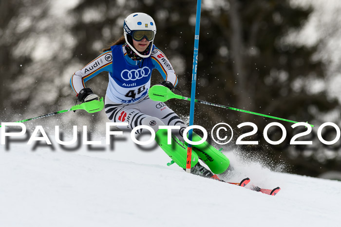 Bayerische Schülermeisterschaft Alpin Slalom 26.01.2020