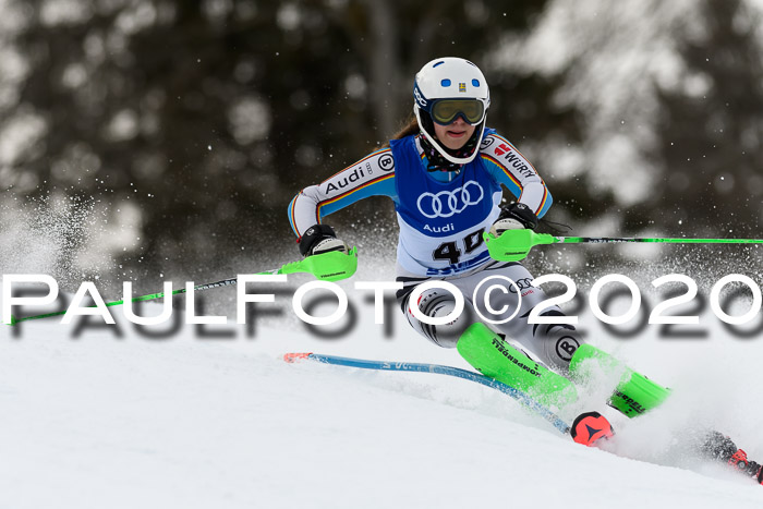 Bayerische Schülermeisterschaft Alpin Slalom 26.01.2020