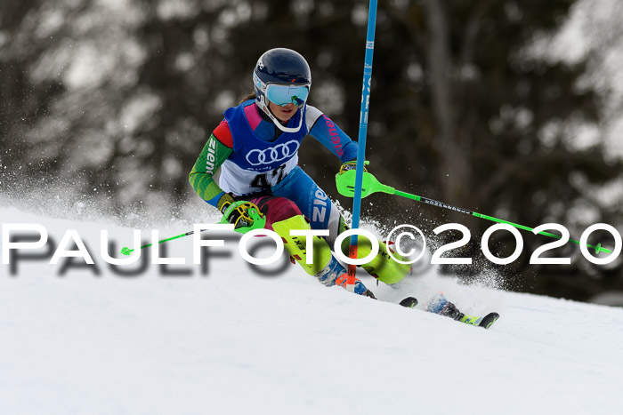 Bayerische Schülermeisterschaft Alpin Slalom 26.01.2020