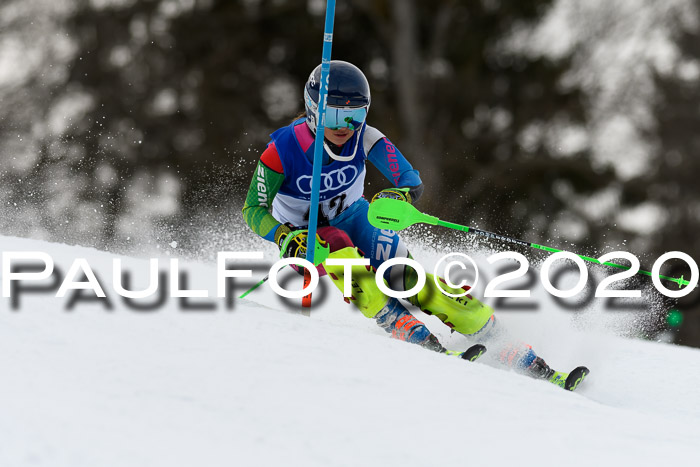 Bayerische Schülermeisterschaft Alpin Slalom 26.01.2020
