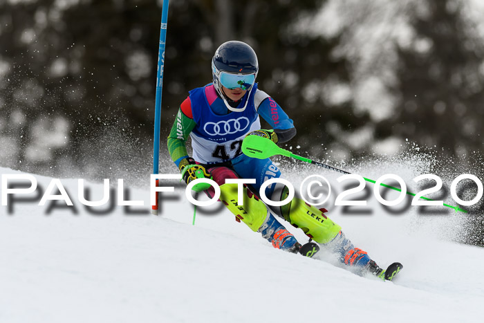 Bayerische Schülermeisterschaft Alpin Slalom 26.01.2020