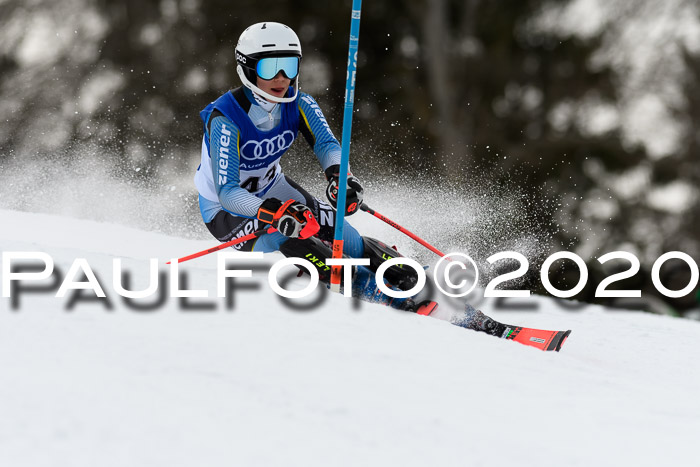 Bayerische Schülermeisterschaft Alpin Slalom 26.01.2020