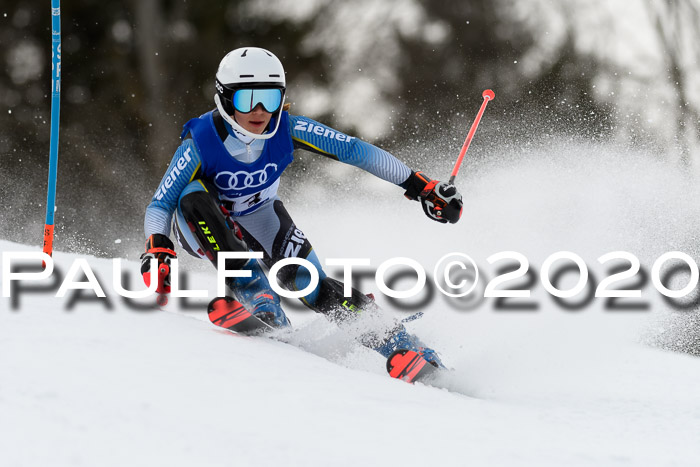 Bayerische Schülermeisterschaft Alpin Slalom 26.01.2020