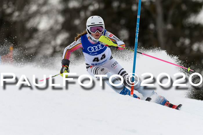 Bayerische Schülermeisterschaft Alpin Slalom 26.01.2020