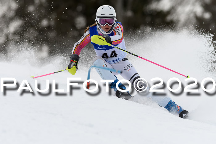 Bayerische Schülermeisterschaft Alpin Slalom 26.01.2020