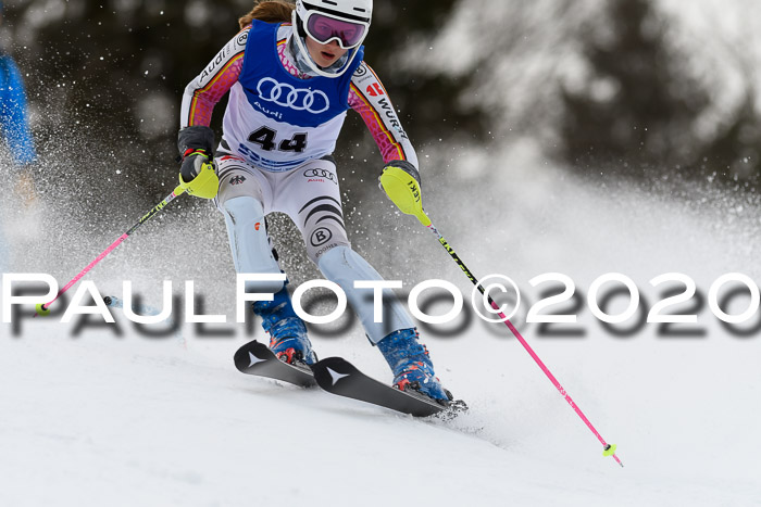 Bayerische Schülermeisterschaft Alpin Slalom 26.01.2020