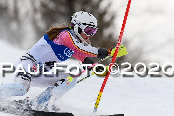 Bayerische Schülermeisterschaft Alpin Slalom 26.01.2020